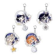 Bungo Stray Dogs Acrylic Keychain Double‑Layer Double‑Sided Printed Atsushi Nakajima Chuuya Nakahara