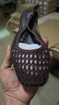 Za Family 2025 New Summer Korean Mesh Fishing Net Baotou Sandals Womens Niche Flat Back Empty Sandal