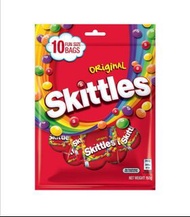 SKITTLES彩虹糖原味袋裝150克(10小包)