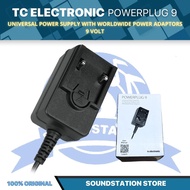 TC Electronic Powerplug 9 Universal Power Supply with Worldwide Power Adapters 9 VOLT - Adapter for 