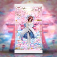 [AOWOBOX] Bandai 五等分的新娘 幸福的結緣 一番賞 一花 二乃 三玖 四葉 五月 通用 手辦高透主題展示盒 展示箱 display box 亞加力 模型盒 亞加力展示盒 燈