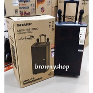 Speaker Trolley Bluetooth Sharp 12Inch Cbox-Trb12Mbo