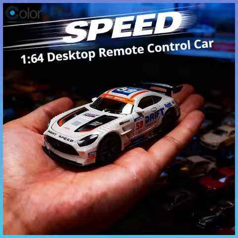 Smk Rc Drift Car 4WD High Speed Remote Control Mini Desktop Variable Speed Racing Car Model For Adul