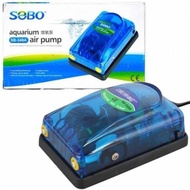 SOBO Aquarium Fish Tank Air Pump Double Output 2X4L/Min Power 5W SB-348A SB-248A SB-718 SB-9903A Pam