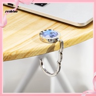 Foldable Purse Hook Magnetic Purse Hook Portable Bag Hook with Magnet Anti-slip Design for Handbags 