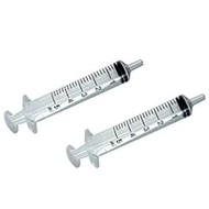 UNIGLOVES DISPOSABLE 5CC LUER SLIP SYRINGE 2PCS