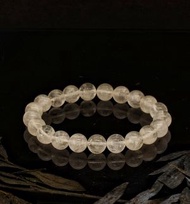 一圖一物 馬達加斯加閃靈鑽 9.5mm 水晶手鍊 ( HKA9155 )