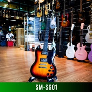 SiamMusic ทรง SG กีต้าร์ไฟฟ้า ของแถมเพียบ ทรง Gibson SG กีต้าร์ ไฟฟ้า สยามมิวสิค Siam Music SG-222
