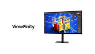 SAMSUNG Viewfinity S8 27” 4K Monitor, IPS Panel, UHD  Screen, HDR10, , Adjustable Stand, Intelligent Eye Care,LS27A800UJEXXT , Black As the Picture One