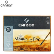 Canson Moulin du Roy Blocks 300g 23x30.5 ซม. ผิวหยาบ 400 014 797