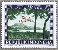 PW476-PERANGKO PRANGKO INDONESIA WINA POS UDARA REPUBLIK 1R