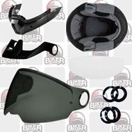 Nolan N30.4 Glass Visor Pinlock Cover Cap Chinguard Peak Screw Ratchet