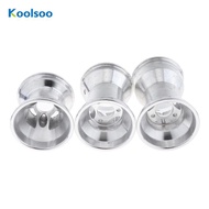 [Koolsoo] Aluminum Alloy Wheel Rim Kart Wheels 3 Holes Go Kart Wheels Rims Tires Wheel Hub Ring for 