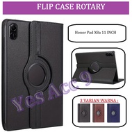 Honor Pad X8a Casing | Honor Pad X8a 11 Inch 2024 Flip Cover Rotary Leather