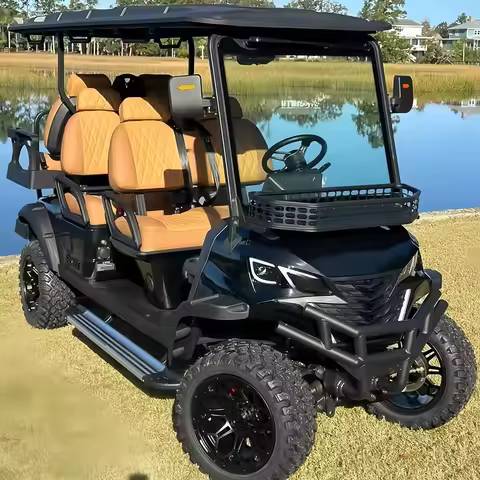 Factory Modification Off Road Golf Cart Electric Lithium 4 Seater Lifted Club Car Buggy Mini 48V Gol