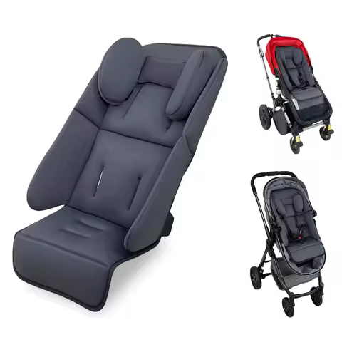 Universal Baby Stroller Seat Cushion Compatible with Uppababy Vista V2, V3 Cruz V2 2 in 1 Newborn to