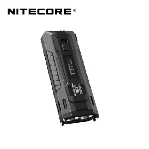 NITECORE EDC37 8000 lumens Strong light Ultimate Tactical EDC Flashlight Built-in 8000mAh Li-ion Bat