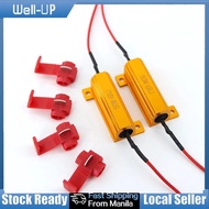 Automotive LED Tail Light Resistor 50W Power Resistor 12V 6R Resistor for Car Turn Signal Lamp