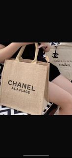 CHANEL VIP 專櫃贈品 A LA PLAGE 沙灘袋