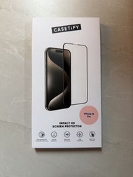CASETiFY Impact HD Screen Protector for iPhone 15 Pro 螢幕保護貼 (包郵)