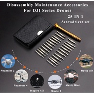 Drone Repair 25 in 1 Screwdriver Sets Repair Tool Kit  Repair  DJI Mavic Air 2/2S/Pro/Mini/Mini 2/Ph