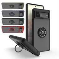 For Google Pixel 6 / Pixel 6 Pro Armor Shockproof Case Ring Stand Protection Back Cover