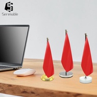 [Serenable] Table Flag Stand Desktop Flag Stand Meeting Office Conference Room Flag