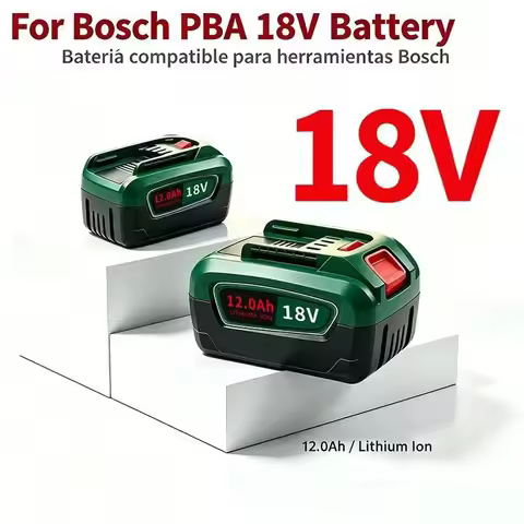 For Bosch PBA Rechargeable Battery 8000mAh 18V For Bosch Power Tools AL1880CV AL1810CV AL18815CV AL1