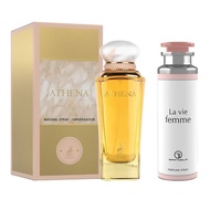 Athena perfume Alhambra 100ml + 200ml for girl perempuan perfume edp goddess original women one set