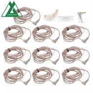 FORBETTER KZ Earphones Cord 2Pin Cable For KZ ZEX High-Purity Upgrade Oxygen-Free Copper Twisted Cab