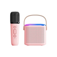[ร้านค้าในพื้นที่]2in1 ไมค์บลูทูธ+ลำโพงบลูทูธ ไมค์ช่วยสอน HiFi Sound Karaoke ไมค์ร้องเพลง Bluetooth Wireless RGB Speaker