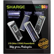 [max 170Watt 24,000mAh ] Shargeek 170 EV-Grade Batteries IP66 water resistance Powerbank Power Bank