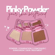READY STOCK💞PINKY POWDER🥀Freegift 🎁SPF20 PA+++ Micro Magic Powder Foundation By HAUS-COMPACT POWDER 