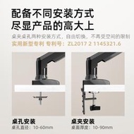 NB F100A顯示器支架電腦桌面支撐臂屏幕底座升降伸縮增高架F80