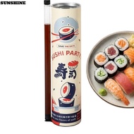 SUNSHINE Sushi Push Box, Food Grade Sealed Sushi Packaging Box,  with Lid Thickened Sushi Storage Pa