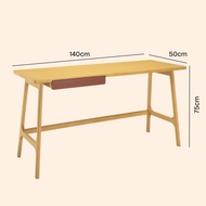 Furniture Direct MOREY 140cm wooden study desk working desk-2 colors
