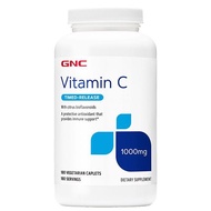 GNC [Timed-Release] Vitamin C 1000mg 180 Vegetarian Caplets [特強持久釋放] 維他命C 1000mg 180粒 素食膠囊（EXP 2026）
