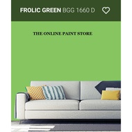 NIPPON EXTERIOR PAINT Q-SHIELD 5 LITER  - BGG1660D FROLIC GREEN