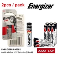ORIGINAL AAAA ENERGIZER E96 alkaline BATTERY 1.5V 2pcs BATERI ENERGIZER AAAA Extra Long Lasting