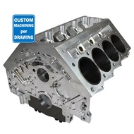 CNC Custom High Quality Engine Long Cylinder Blocks Gasoline Machinery Engine Parts Chevy V8 Engine 