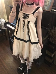 ฤดูใบไม้ผลิ Field Too Velvet ลูกไม้ คอคล้องคอ ชุดราตรี Vintage ฤดูร้อน ยาว เดรส เน็คไทแบบอสมมาตร ดีไ