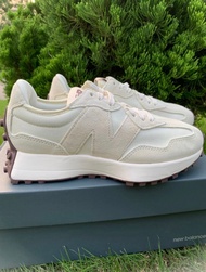 全新有盒New Balance NB 327 經典百搭 低幫跑步鞋 女款 海鹽白