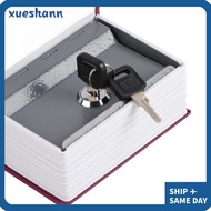XUESHANN Book Security Box, Portable Safe With Lock Keys Mini Safe Box, Simulation Book Key Lock Sec