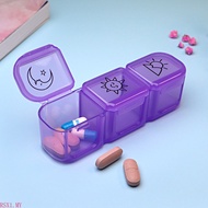 (RSMY)1PC Color Portable Mini Storage Box - Moisture-proof, 3-storey Rectangular Storage Box,