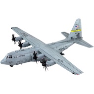 Great Wall Hobby 1/144 Scale American C-130H Transport Plane, Approximately 208mm Long, Plastic Mode
