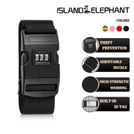 ISLAND ELEPHANT Lugagge Strap Travel Adjustable Luggage Belt Strap With Password Lock