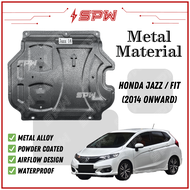 Honda Jazz / Fit (2014 to 2021) GK5 Lower Under Engine Cover Metal Alloy (Powder Coated) Airflow Mudproof Exterior Protection