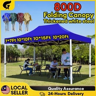 WTHB 10x10 Ft Full Set Kanopi heavy duty Lipat Khemah Niaga Night Market Waterproof Canopy Payung fo