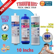 TROUWIDS Minerals Alkaline Water Filter Replacement Cartridge Filter Refill PP/5in1/CTO