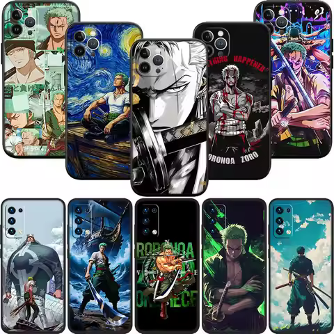 OH51 One Piece Zoro Phone Case for Huawei Mate 10 20 P20 P30 Lite Pro Y6 Y7 Y9 Prime Y8S Y9S